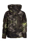 DOLLY NOIRE Piumino Uomo Leshen Dark Chemical Padded Jacket Dark Camo da uomo