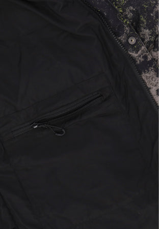 DOLLY NOIRE Piumino Uomo Leshen Dark Chemical Padded Jacket Dark Camo da uomo