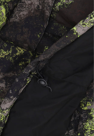 DOLLY NOIRE Piumino Uomo Leshen Dark Chemical Padded Jacket Dark Camo da uomo