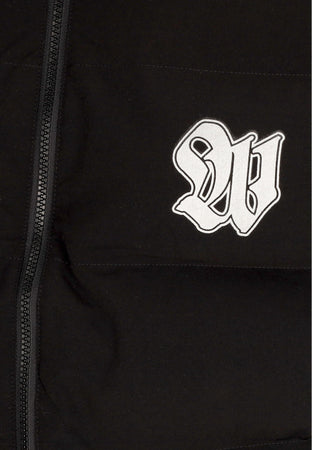 WASTED PARIS Piumino Uomo Lethal Nylon Puffer Jacket Black da uomo