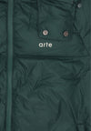 ARTE Piumino Uomo Puffer Jacket Green da uomo