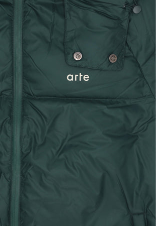 ARTE Piumino Uomo Puffer Jacket Green da uomo