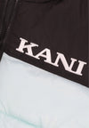 KARL KANI Piumino Uomo Retro Essential Puffer Jacket Light Blue da uomo