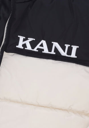 KARL KANI Piumino Uomo Retro Essential Puffer Jacket Light Sand da uomo