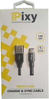 Pixy-Cavo-Micro-Usb-1.20mt-BLACK