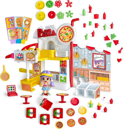 Pizzeria Giocattolo Pinypon Con Accessori Pizza Divertimento Gioco Per Bambini Giochi e giocattoli/Personaggi giocattolo/Personaggi d'azione Trade Shop italia - Napoli, Commerciovirtuoso.it