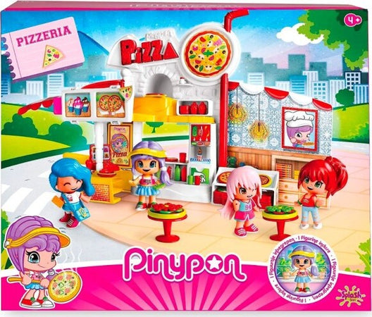 Pizzeria-Giocattolo-Pinypon-Con-Accessori-Pizza-Divertimento-Gioco-Per-Bambini