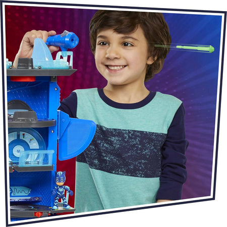 Pj-Mask-Mega-Quartier-Generale-Deluxe-Battle-Headquarters-Playset-2-Action-Figures,-Cat-car,-E-Molto-Altro-+-3-A-Hasbro