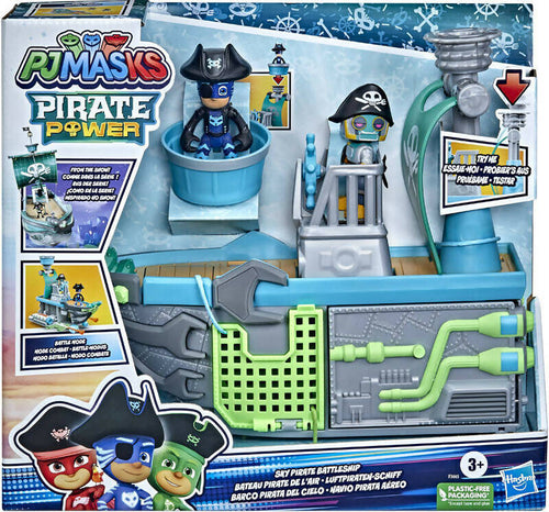Pj Masks, Navicella Pigiapirati Del Cielo, Giocattolo Per Età Prescolare, Playset Veicolo Con 2 Action Figure, Per Bambini Dai 3 Anni In Su, Multicolore Giochi e giocattoli/Personaggi giocattolo/Set da gioco con pupazzetti Cartoleria Deja Vu - Crotone, Commerciovirtuoso.it
