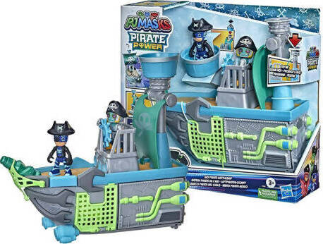 Pj Masks, Navicella Pigiapirati Del Cielo, Giocattolo Per Età Prescolare, Playset Veicolo Con 2 Action Figure, Per Bambini Dai 3 Anni In Su, Multicolore Giochi e giocattoli/Personaggi giocattolo/Set da gioco con pupazzetti Cartoleria Deja Vu - Crotone, Commerciovirtuoso.it