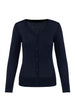 Cardigan Donna Blu Cotone Supima® Maglioncino con Bottoni Puro Cotone