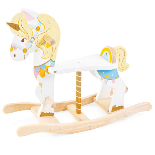 Cavallo a dondolo da giostra unicorno LE TOY VAN