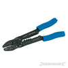 Pinza strumento spelacavi isolamento per elettricista corrente Silverline 230 mm - Eternal Brico