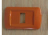 PLACCA ARANCIO IN ABS PER SCATOLE RETTANGOLARI SERIE ECLIPSE