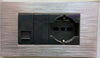 PLACCA ARGENTO N.9 COMPATIBILE LIVING LIGHT INTERNATIONAL IN ABS 3 4 7 POSTI