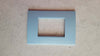 PLACCA AZZURRO POLVERE IN ABS PER SCATOLE RETTANGOLARI SERIE SOFT 2/3/4/7 POSTI