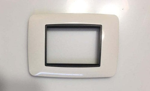 PLACCA BIANCA COMPATIBILE LIVING INTERNATIONAL 6603 PLACCHETTE COPRINTERRUTTORI