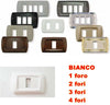 PLACCA BIANCA IN ABS PER SCATOLE RETTANGOLARI SERIE ECLIPSE