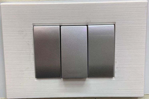 PLACCA BIANCA N.1 COMPATIBILE LIVING LIGHT - INTERNATIONAL PER IL SUPPORTO BLU ABS