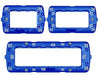 PLACCA BIANCA N.1 COMPATIBILE LIVING LIGHT - INTERNATIONAL PER IL SUPPORTO BLU ABS