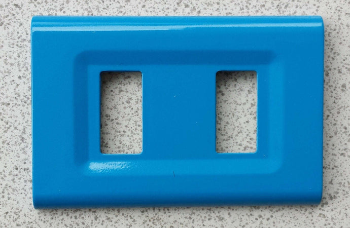 PLACCA BLU CIELO PER SCATOLE RETTANGOLARI SERIE ELITE