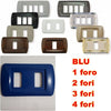 PLACCA BLU IN ABS PER SCATOLE RETTANGOLARI SERIE ECLIPSE