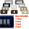 PLACCA BLU SCURO IN ABS PER SCATOLE RETTANGOLARI SERIE ECLIPSE
