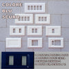 PLACCA BLU SCURO IN ABS PER SCATOLE RETTANGOLARI SERIE ELITE