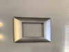 PLACCA COMPATIBILE VIMAR PLANA SILVER C9903 PLACCHE ABS COPRINTERRUTTORI TASTO 3 4 7 PO