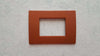 PLACCA COTTO IN ABS PER SCATOLE RETTANGOLARI SERIE SOFT 3/4/6 POSTI