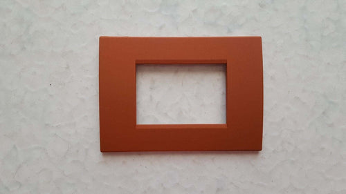 PLACCA COTTO IN ABS PER SCATOLE RETTANGOLARI SERIE SOFT 3/4/6 POSTI