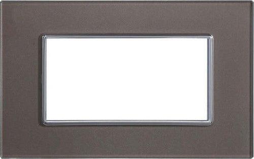 Placca Cristal 3m 4m 6m Bronzo Effetto Vetro Compatibile Con Bticino Axolute Fai da te/Materiale elettrico/Placche/Placche per interruttori Trade Shop italia - Napoli, Commerciovirtuoso.it