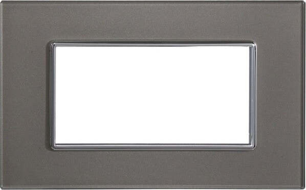 Placca Cristal 3m 4m 6m Titanio Effetto Vetro Compatibile Con Bticino Axolute Fai da te/Materiale elettrico/Placche/Placche per interruttori Trade Shop italia - Napoli, Commerciovirtuoso.it