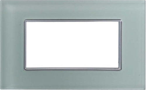 Placca Cristal 3m 4m 6m Verde Biancastro Effetto Vetro Compatibile Con Axolute Fai da te/Materiale elettrico/Placche/Placche per interruttori Trade Shop italia - Napoli, Commerciovirtuoso.it
