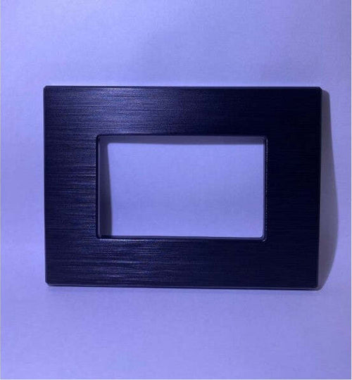 Placca Dynamic 3 4 6 M Tecnopolimero Satinato Nero Compatibile Bticino Axolute Fai da te/Materiale elettrico/Placche/Placche per interruttori Trade Shop italia - Napoli, Commerciovirtuoso.it