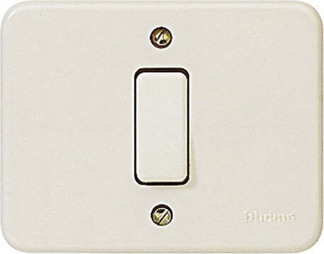 Placca elettrica BTicino S1100N Kit Interruttore Unipolare, Bianco Fai da te/Materiale elettrico/Placche/Placche per interruttori Scontolo.net - Potenza, Commerciovirtuoso.it