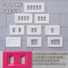 PLACCA FUCSIA IN ABS PER SCATOLE RETTANGOLARI SERIE ELITE