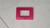 PLACCA FUCSIA IN ABS PER SCATOLE RETTANGOLARI SERIE SOFT 2/3/4/7 POSTI