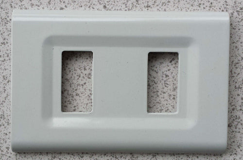 PLACCA GRIGIO CHIARO IN ABS PER SCATOLE RETTANGOLARI SERIE ELITE