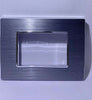 Placca Luxury 3 4 6m In Metallo Argento Ossidato Compatibile Con Bticino Axolute Fai da te/Materiale elettrico/Placche/Placche per interruttori Trade Shop italia - Napoli, Commerciovirtuoso.it