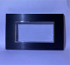 Placca Luxury 3 4 6m In Metallo Nero Satinato Compatibile Con Bticino Axolute Fai da te/Materiale elettrico/Placche/Placche per interruttori Trade Shop italia - Napoli, Commerciovirtuoso.it