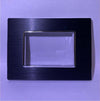 Placca Luxury 3 4 6m In Metallo Nero Satinato Compatibile Con Bticino Axolute Fai da te/Materiale elettrico/Placche/Placche per interruttori Trade Shop italia - Napoli, Commerciovirtuoso.it