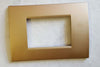 PLACCA ORO SATINATO IN ABS PER SCATOLE RETTANGOLARI SERIE SOFT