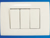 PLACCA PLACCHETTA 3 POSTI COMPLETA 2 INTERRUTTORI PRESA BIPASSO INCASSO 503  Trade Shop italia - Napoli, Commerciovirtuoso.it