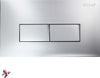 Placca-Pucci-eco-2-pulsanti-cromata-cod.-80130562
