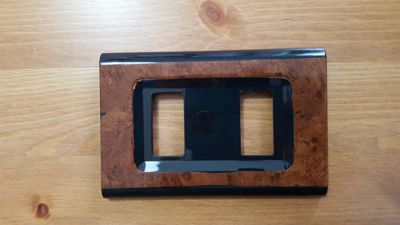 PLACCA RADICA DI CLIEGIO NERA ABS PER SCATOLE RETTANGOLARI SERIE ELITE