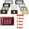 PLACCA RAME IN ABS PER SCATOLE RETTANGOLARI SERIE ECLIPSE