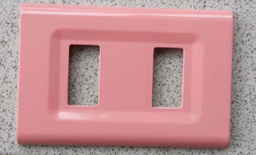 PLACCA ROSA IN ABS PER SCATOLE RETTANGOLARI SERIE ELITE
