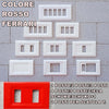 PLACCA ROSSO FERRARI IN ABS PER SCATOLE RETTANGOLARI SERIE ELITE