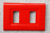 PLACCA ROSSO FERRARI IN ABS PER SCATOLE RETTANGOLARI SERIE ELITE